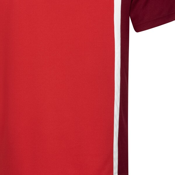 Butterfly Saijo T-Shirt - Red - Back - Side - Close-Up